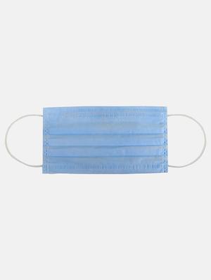 blue cotton shrug with free mask - 17171819 - Standard Image - 4