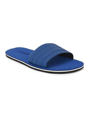 blue slip on slippers - 17171959 - Standard Image - 2