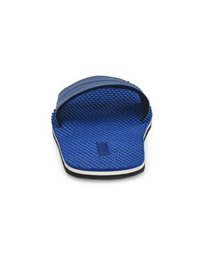 blue slip on slippers - 17171959 - Standard Image - 4