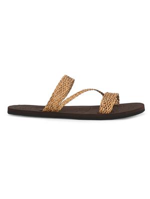 brown slip on slippers - 17171963 - Standard Image - 2