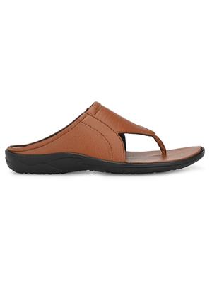 tan toe separator slippers - 17171966 - Standard Image - 2