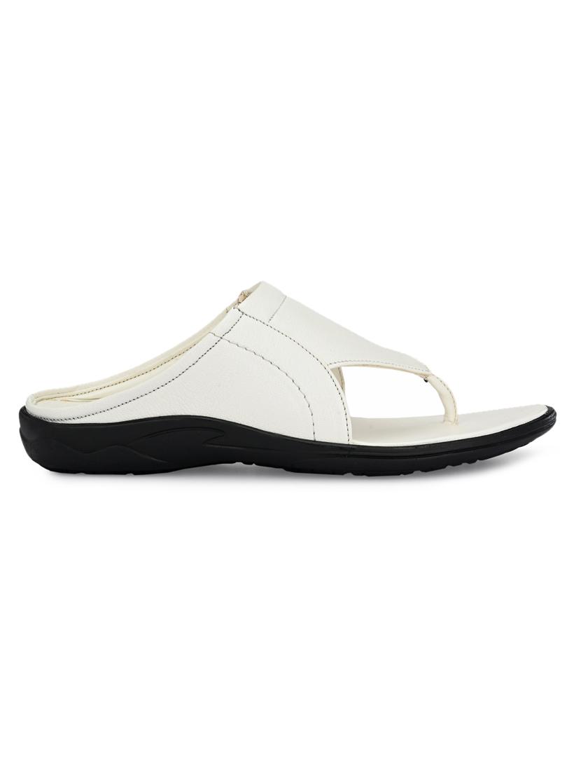 white toe separator slippers - 17171967 - Zoom Image - 2