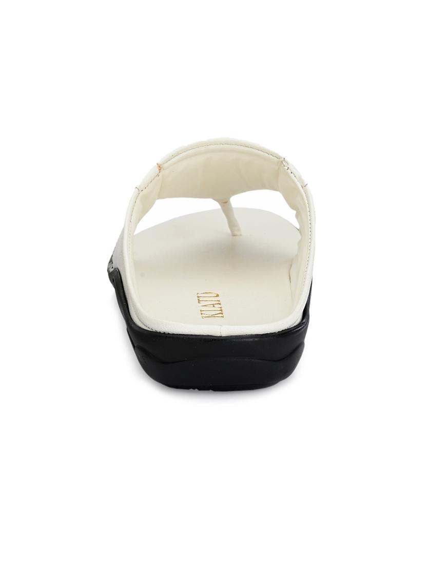 white toe separator slippers - 17171967 - Zoom Image - 3