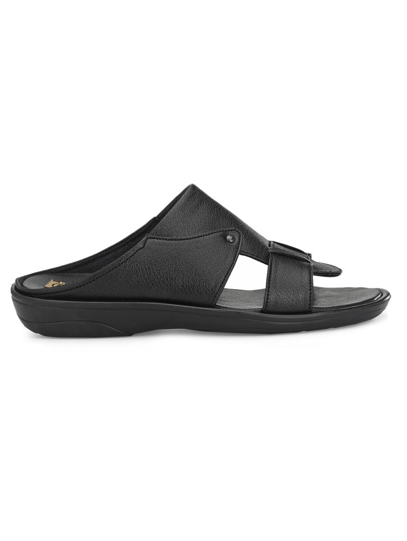 black slip on sandals - 17171968 - Zoom Image - 2