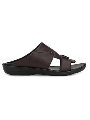brown slip on sandals - 17171969 - Standard Image - 2