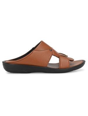 tan slip on sandals - 17171970 - Standard Image - 2