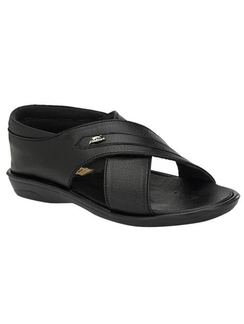 black back strap sandals - 17171972 - Standard Image - 1