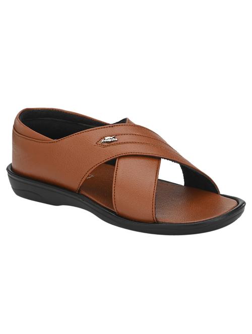 tan back strap sandals - 17171974 - Standard Image - 1