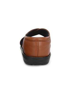 tan back strap sandals - 17171974 - Standard Image - 3