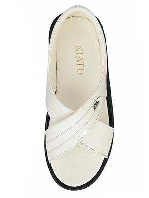 white back strap sandals - 17171975 - Standard Image - 4