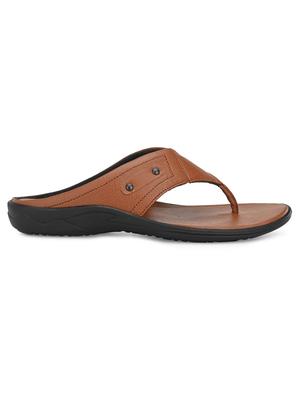 tan toe separator slippers - 17171978 - Standard Image - 2