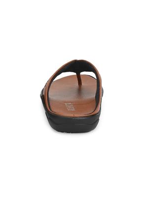 tan toe separator slippers - 17171978 - Standard Image - 3