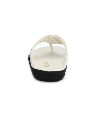 white toe separator slippers - 17171979 - Standard Image - 3