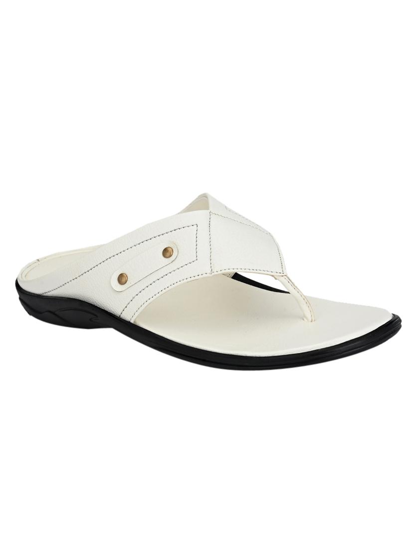 white toe separator slippers - 17171979 - Zoom Image - 1