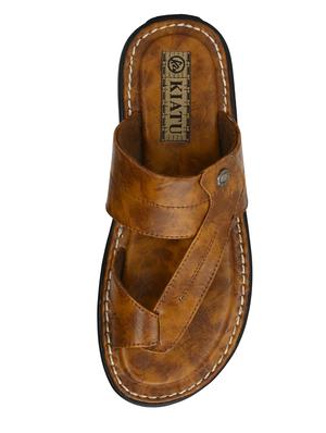 tan slip on slippers - 17171983 - Standard Image - 4