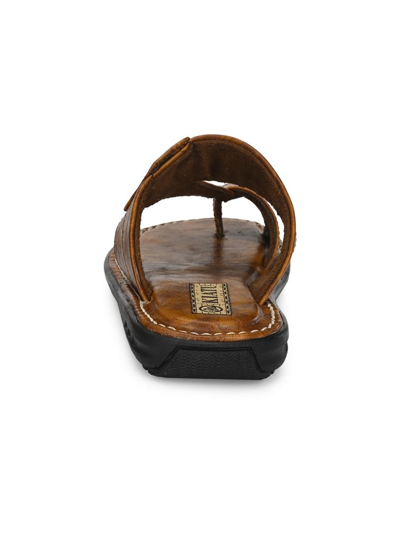 tan slip on slippers - 17171983 - Zoom Image - 3