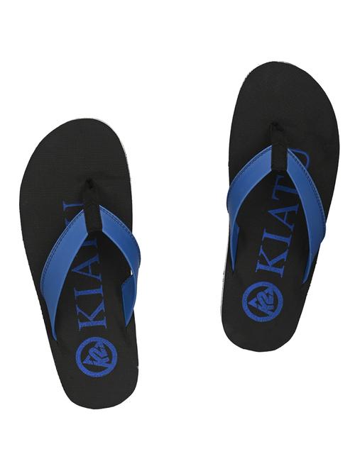 navy toe separator slippers - 17171993 - Standard Image - 1