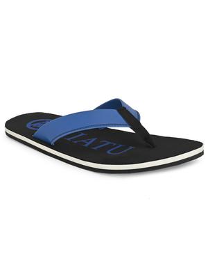 navy toe separator slippers - 17171993 - Standard Image - 2