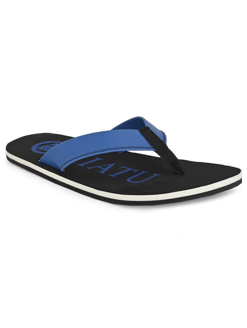 navy toe separator slippers - 17171993 - Zoom Image - 2