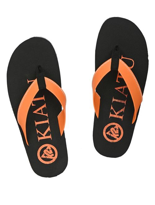 orange toe separator slippers - 17171995 - Standard Image - 1