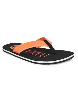 orange toe separator slippers - 17171995 - Standard Image - 2