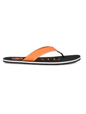 orange toe separator slippers - 17171995 - Standard Image - 3