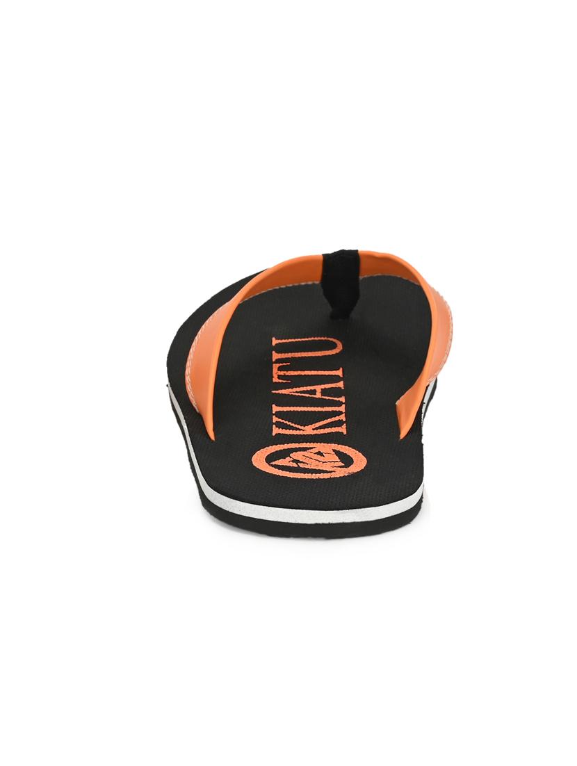 orange toe separator slippers - 17171995 - Zoom Image - 4