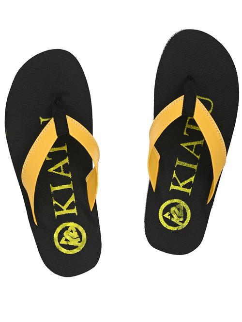 yellow toe separator slippers - 17171998 - Standard Image - 1