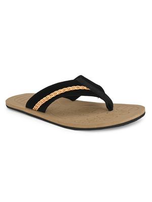 brown toe separator slippers - 17172001 - Standard Image - 2