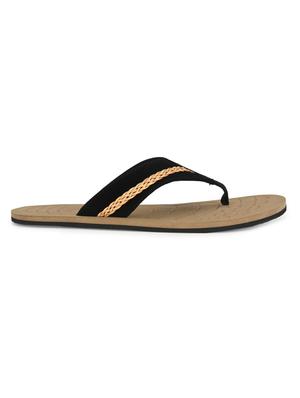 brown toe separator slippers - 17172001 - Standard Image - 3