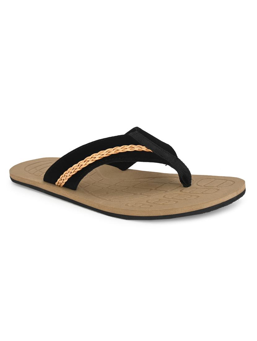 brown toe separator slippers - 17172001 - Zoom Image - 2