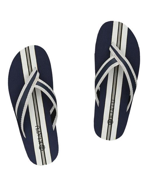 blue toe separator slippers - 17172005 - Standard Image - 1