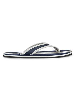 blue toe separator slippers - 17172005 - Standard Image - 3