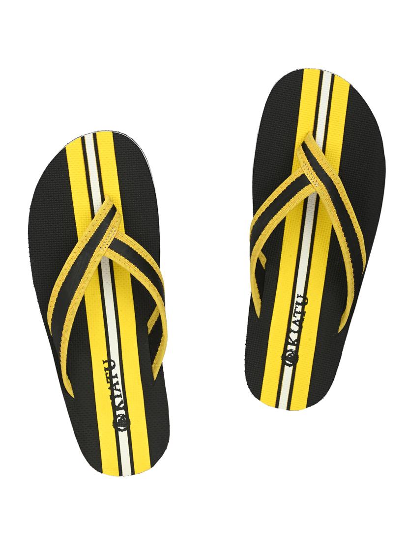 yellow toe separator slippers - 17172006 - Zoom Image - 1