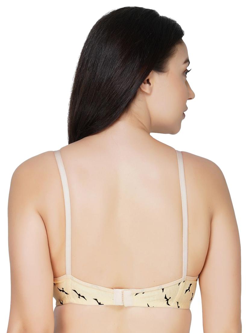 floral patch printed bra - 17172554 - Zoom Image - 3