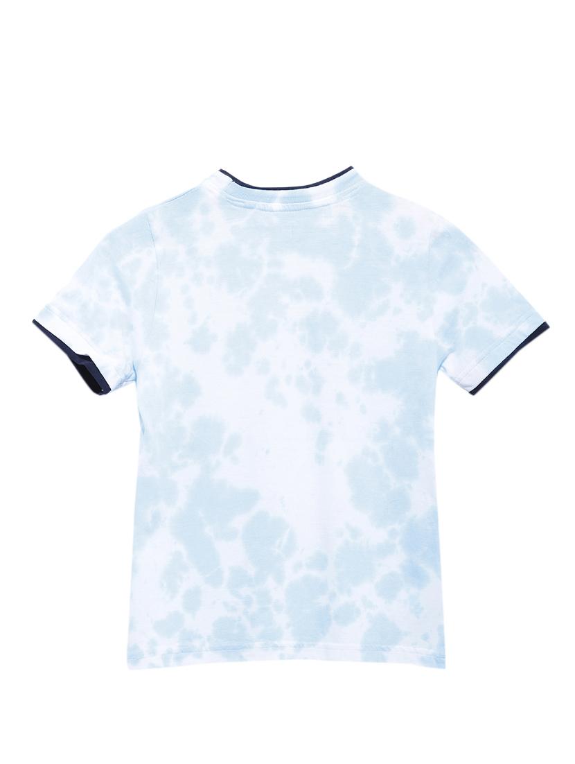 blue cotton tshirt - 17173105 - Zoom Image - 2
