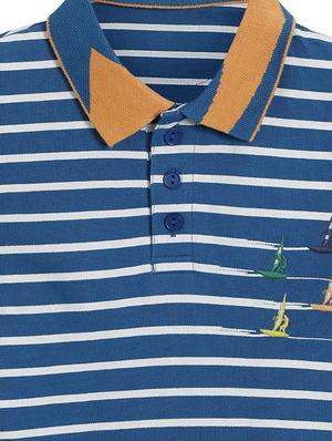 blue cotton tshirt - 17173120 - Standard Image - 3