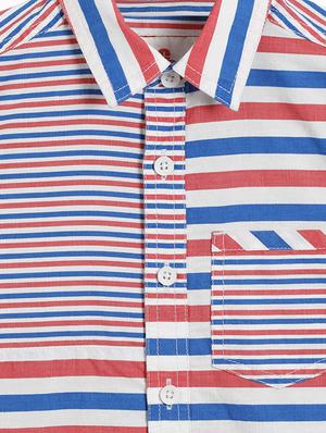 red cotton shirt - 17173145 - Standard Image - 3