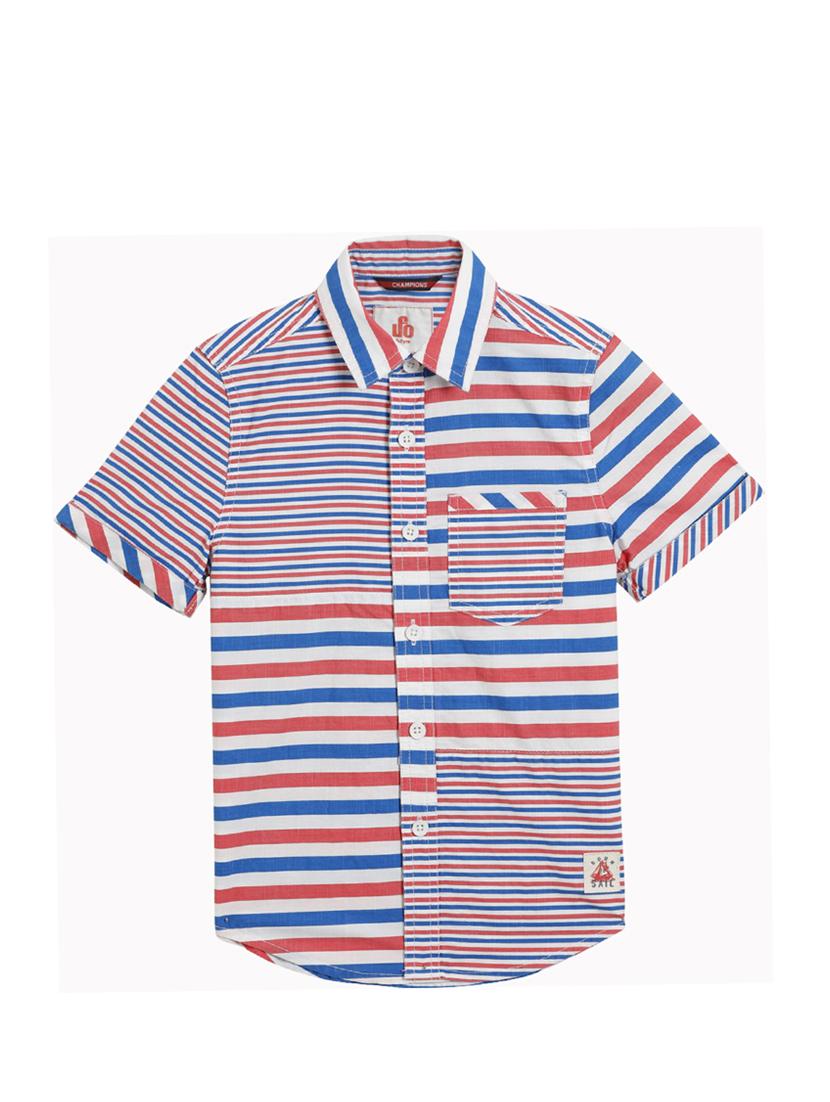 red cotton shirt - 17173145 - Zoom Image - 1