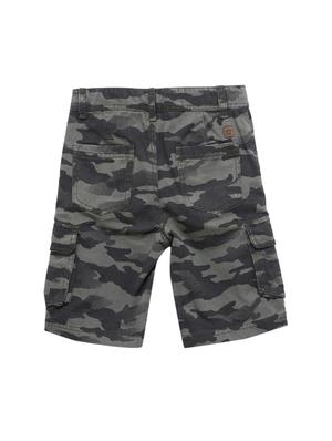 grey cotton shorts - 17173161 - Standard Image - 2