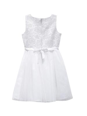 silver net frock - 17173175 - Standard Image - 2