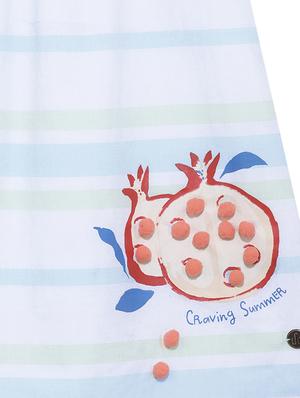 white cotton frock - 17173181 - Standard Image - 3