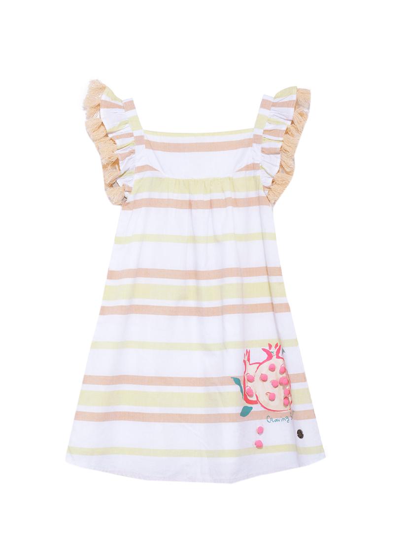 orange cotton frock - 17173182 - Zoom Image - 1