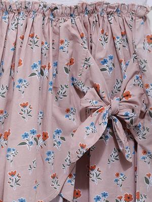 pink cotton frock - 17173184 - Standard Image - 3