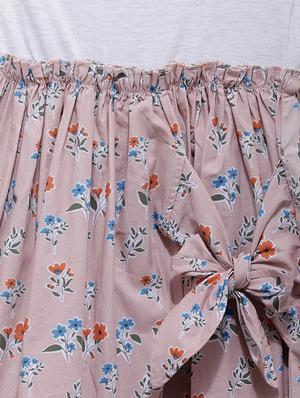 pink cotton frock - 17173184 - Standard Image - 4
