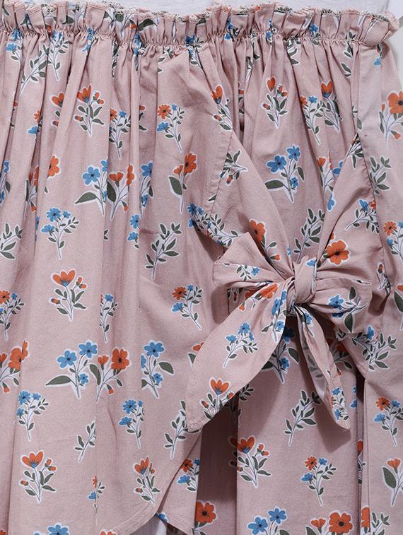 pink cotton frock - 17173184 - Zoom Image - 3
