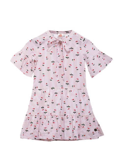pink cotton frock - 17173188 - Very Small Image - 1