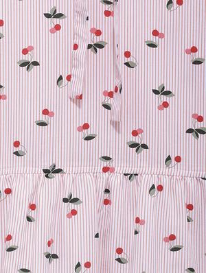 pink cotton frock - 17173189 - Standard Image - 3