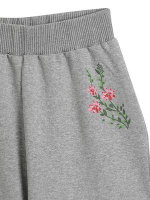 grey cotton blend jogger trouser - 17173209 - Standard Image - 3