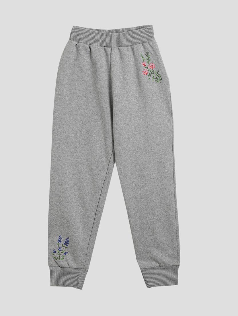 grey cotton blend jogger trouser - 17173209 - Zoom Image - 1